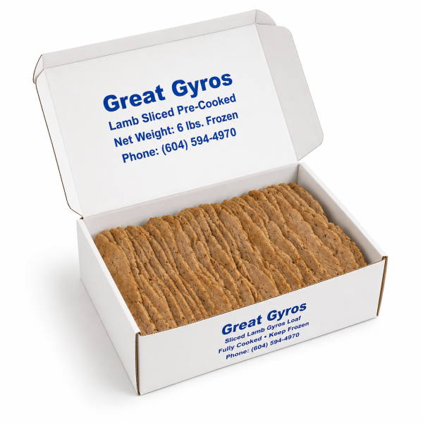Fully Cooked Beef & Lamb Gyro Slices